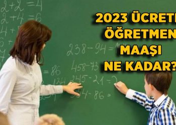 2023 zamlı ücretli öğretmen maaşı ne kadar? 2023 Ocak haftada 22-24-26-28-30-32-34-36 saat derse giren ücretli öğretmen maaşı kaç TL?