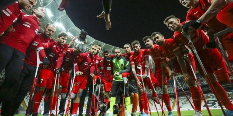 Ampute Futbol Milli Takımı finalde!