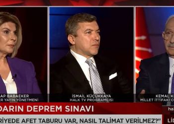 Canlı yayında savcılara mesaj