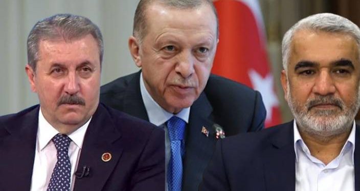 Erdoğan övdü, Destici yerdi… İttifakta HÜDA PAR çatlağı