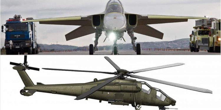 Hürjet ve Atak-2 uçuşa hazırlanıyor