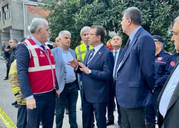 İmamoğlu, patlamanın yaşandığı Fikirtepe’de