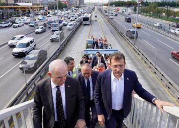 İmamoğlu: Tüm metrobüs yolunda bu konforu sağlamak istiyoruz