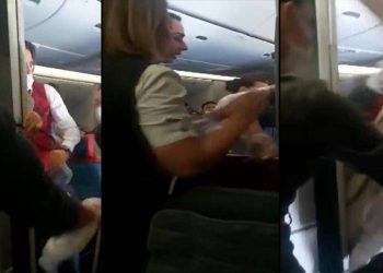 THY uçağındaki yolcu, kabin memurunun parmağını ısırdı