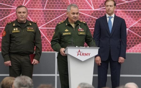 Şoygu’dan ”Afrika ile askeri alanda işbirliğini geliştireceğiz” açıklaması