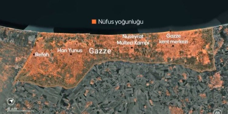 2 milyon Filistinli! Dünyanın en sıkışık şehri Gazze