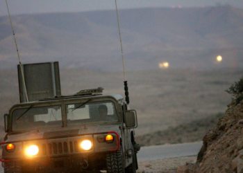 Amerikan zırhlı araçları İsrail’de