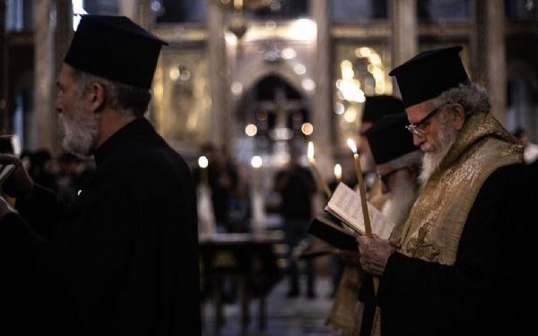 Gazzeliler için Doğu Kudüs’teki kilisede dua edildi